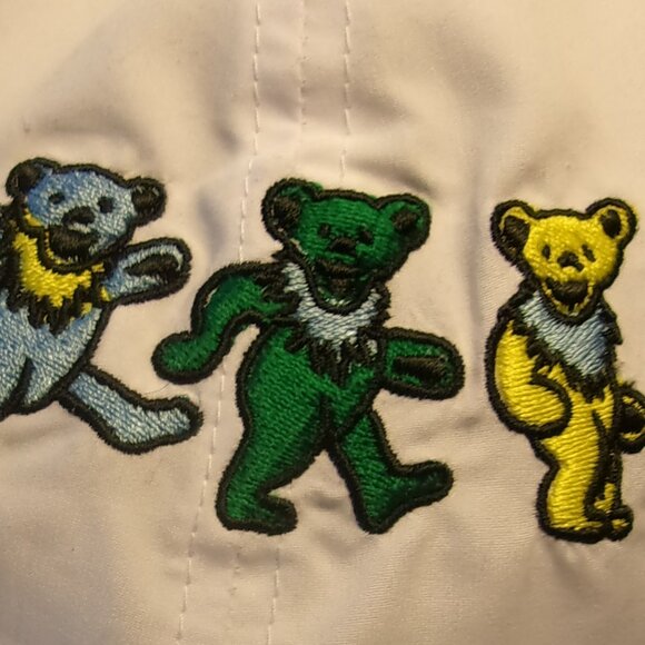bigaccessories 3 Dancing Bears GD White Cap - Picture 8 of 8